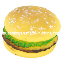 Simulation Hamburger Shape Dog Toy (HN-PT331)